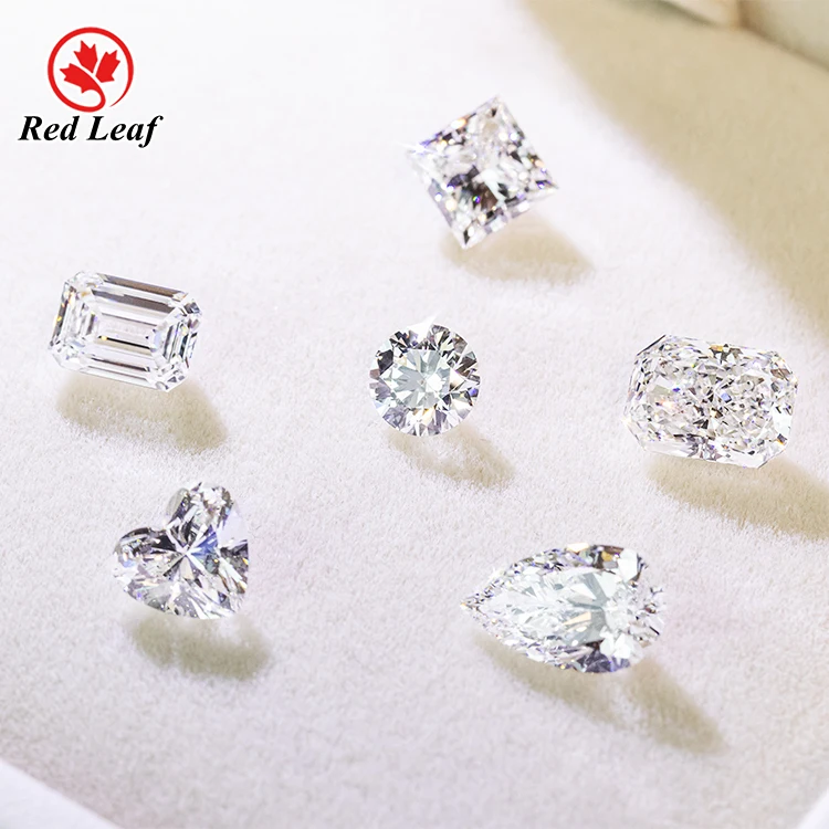 Redleaf Wholesale Lab Diamond White oval cut VS1 D  6.04 CT IGI Certificate CVD Lab Grown Diamond