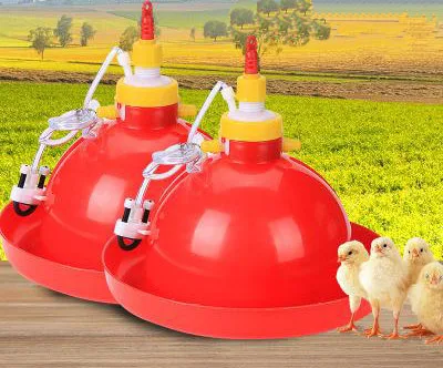 
high quality automatic poultry plasson bell drinkers for chicken farms 