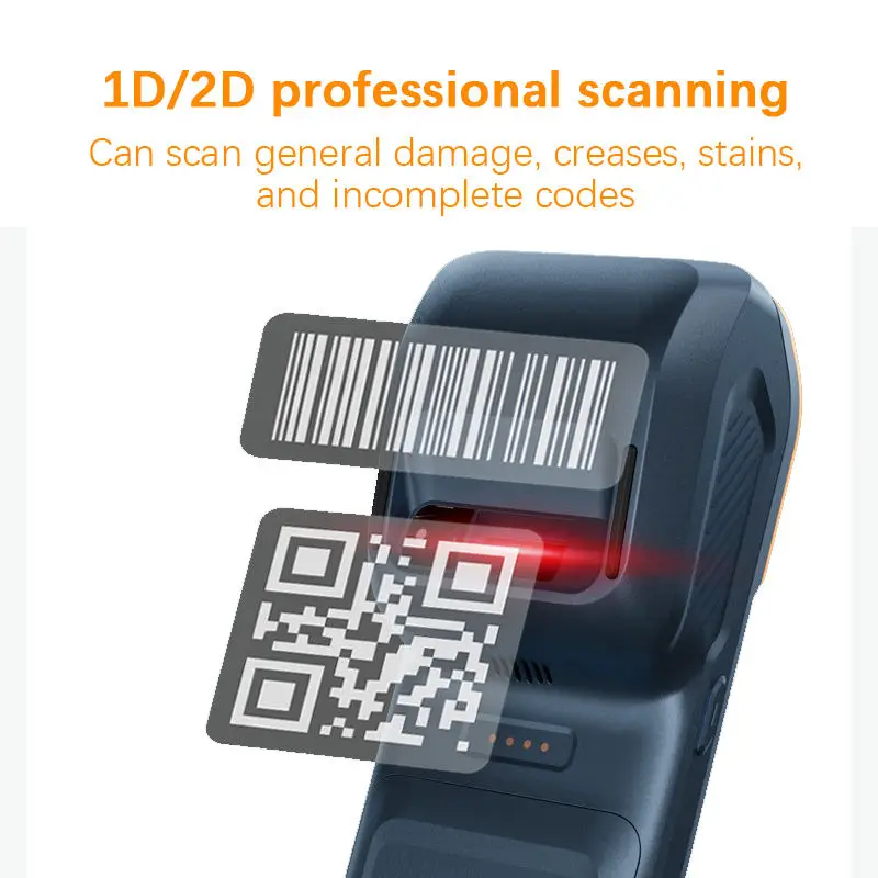 Portable Mini 4 Core WIFI NFC Android Terminal Cash Register Mobile Handheld Pos Machine System With Printer Payment