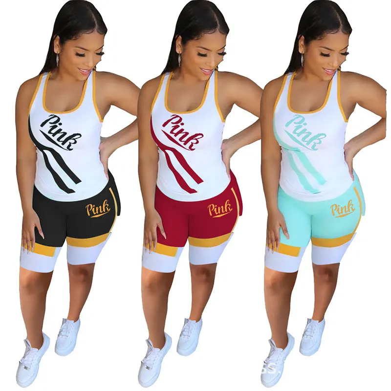 
2020 Fashion Sexy Yoga Sport Fall Outfits Pants Two Pieces Set Women Clothing 