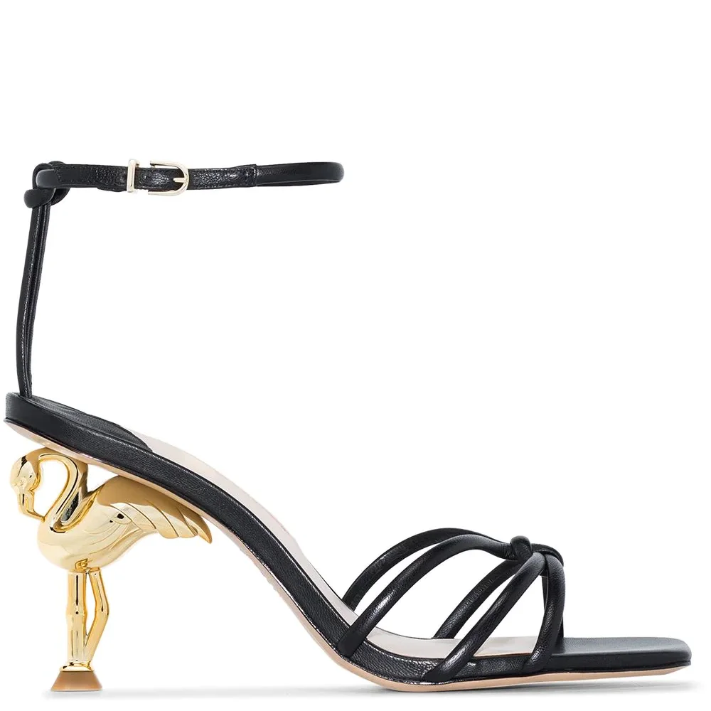 Elegant China manufacturer Girls high heel sandals women summer strange high heel shoes