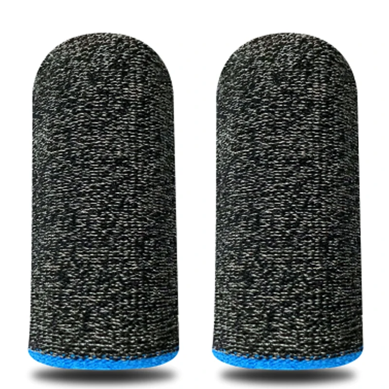 High Quality Mobile Gaming Touch Screen Conductive Fiber Silver Copper Carbon Thumb Cover