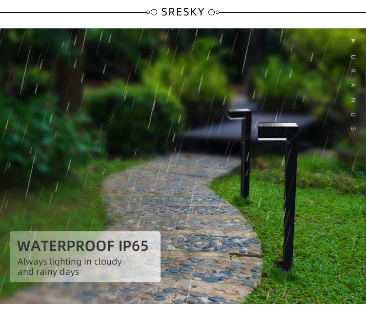 Solar light garden outdoor decoration all in one led solar lawn lights With Good Service