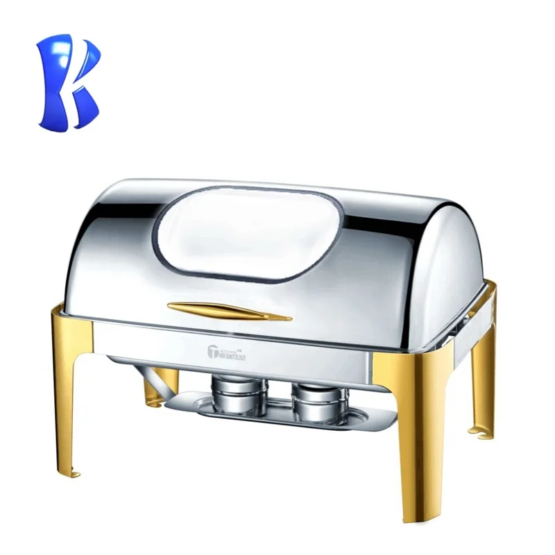 OKEY Factory Price catering equipment buffet display Stainless Steel  Food Warmers Chafing Dish