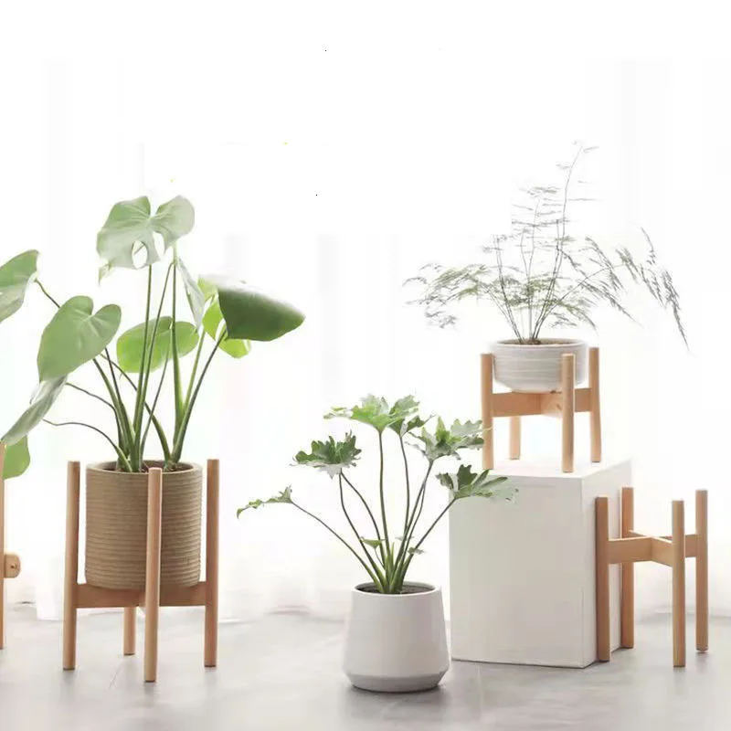 Factory Hot sale Flower Plant Stand Indoor Outdoor Adjustable Display Potted Planter Rack Plant Stand