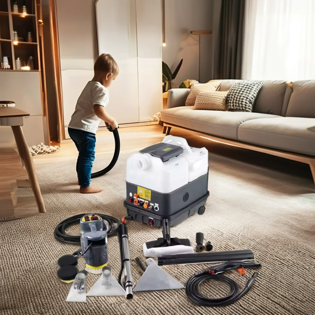 Cleaning Tools Electric Home Products Car & Sofa Machine With New Condition Plastic Carpet Materials
