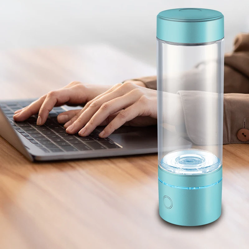 FQ-04 hydrogen water generator & breath inhaler bottle 240ml portable Nano hydrogen water bottle ionizer