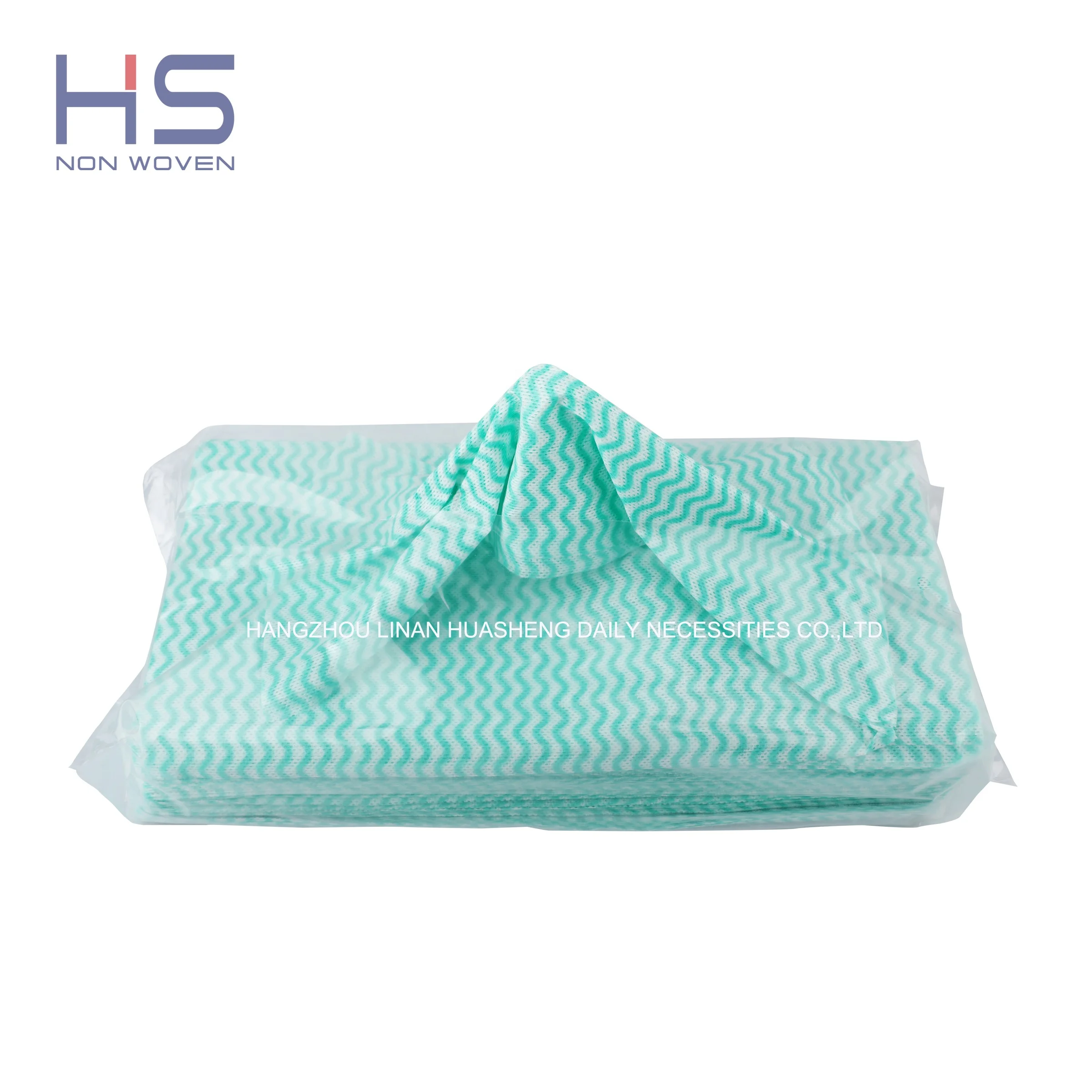 New Arrivals Multi-Functional Super Absorbent Nonwoven Spunlace Fabric Cleaning Cloth For Kitchen Blue Color