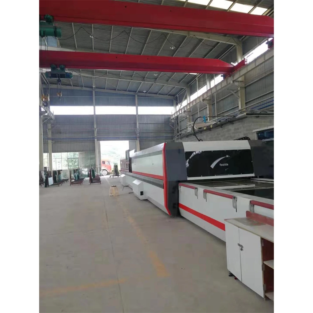 Standard Flat Glass Tempering Furnace Machine Automatic Glass Tempered Machine For Making