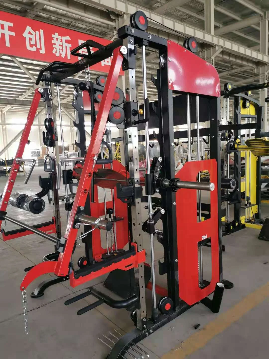 TS114 Best Selling Fitness Equipment Multi Functional Trainer Multifunction Smith Machine Cable Crossover