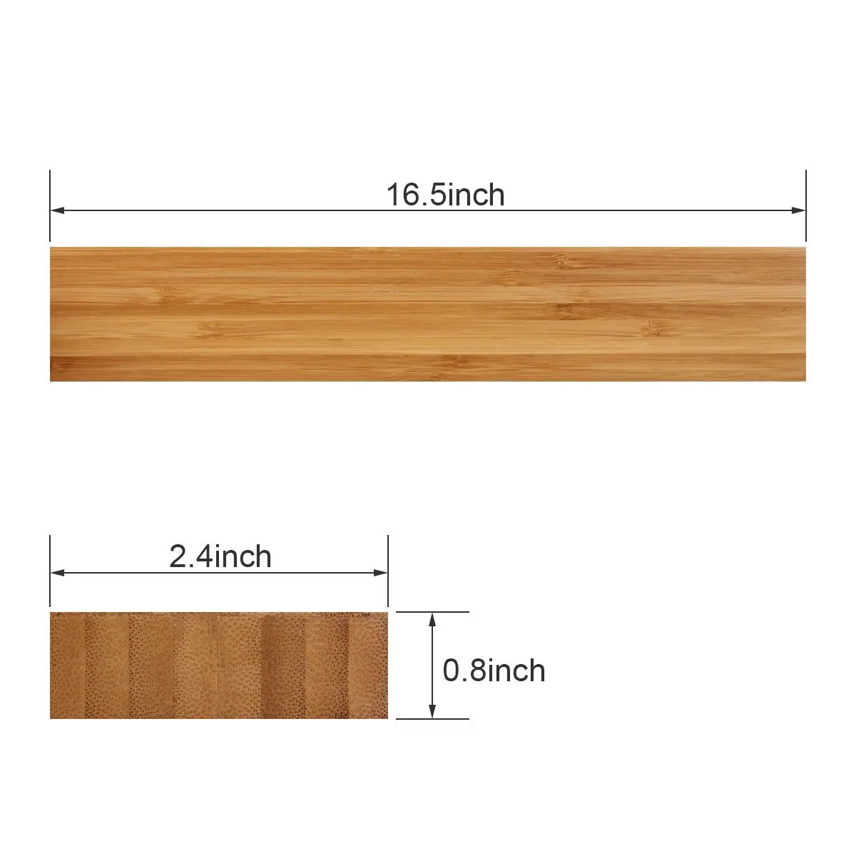 Amazon Wooden Magnetic Knife Strip Magnetic Tool Holder Kitchen Block Bamboo Magnetic Knife Holder for Wall