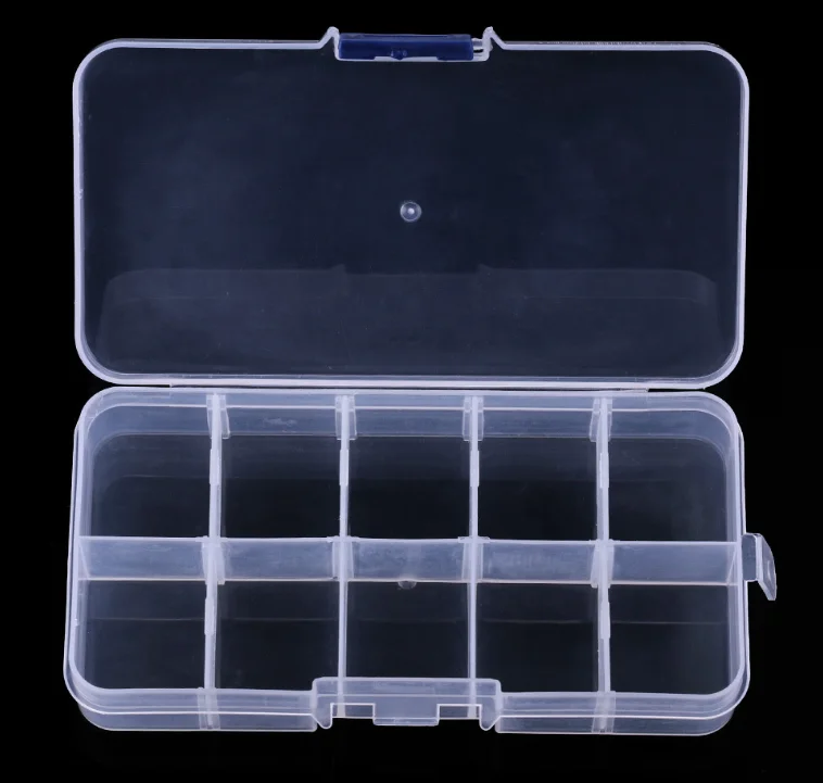 Wholesales Clear Plastic Fishing Tackle Box Bait Containers