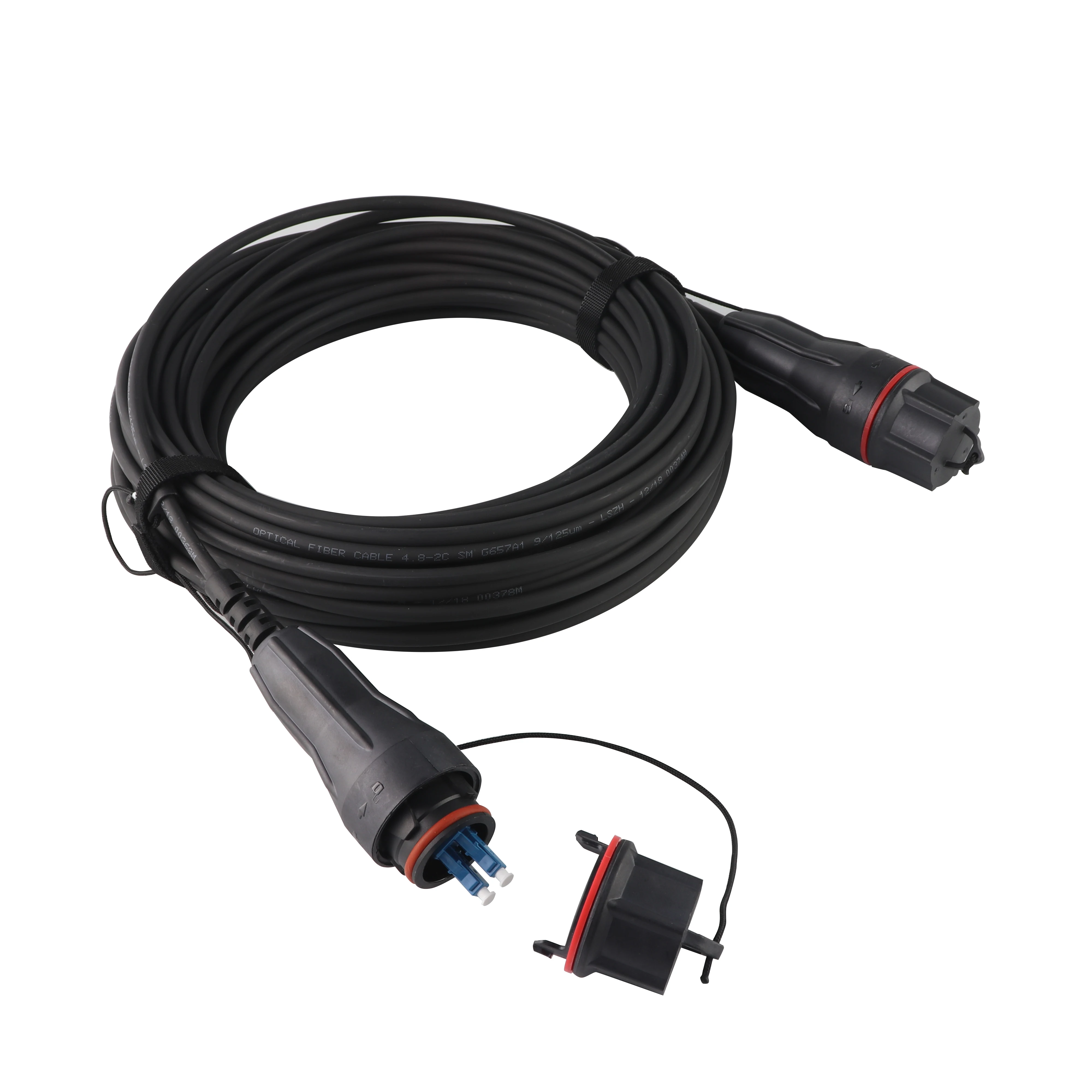 Ip67 outdoor waterproof Patch cord & conector outdoor cable assembly for Ericsson RRU equipment