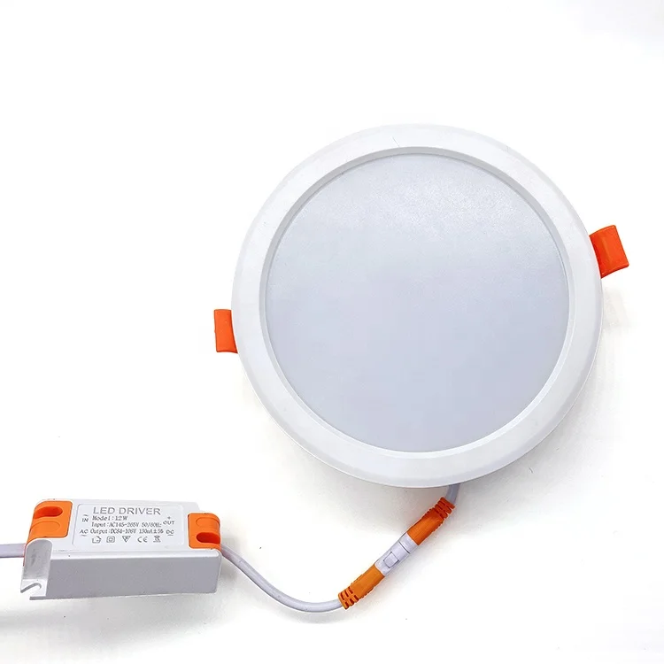 High Quality AC85-265V Aluminum Housing square round 6w 9w 12w 18w 21w 24w downlights
