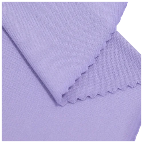 high elasticity plain dyed milk silk swimsuit poly stretch knitted spandex fabric for dress lining and jersey