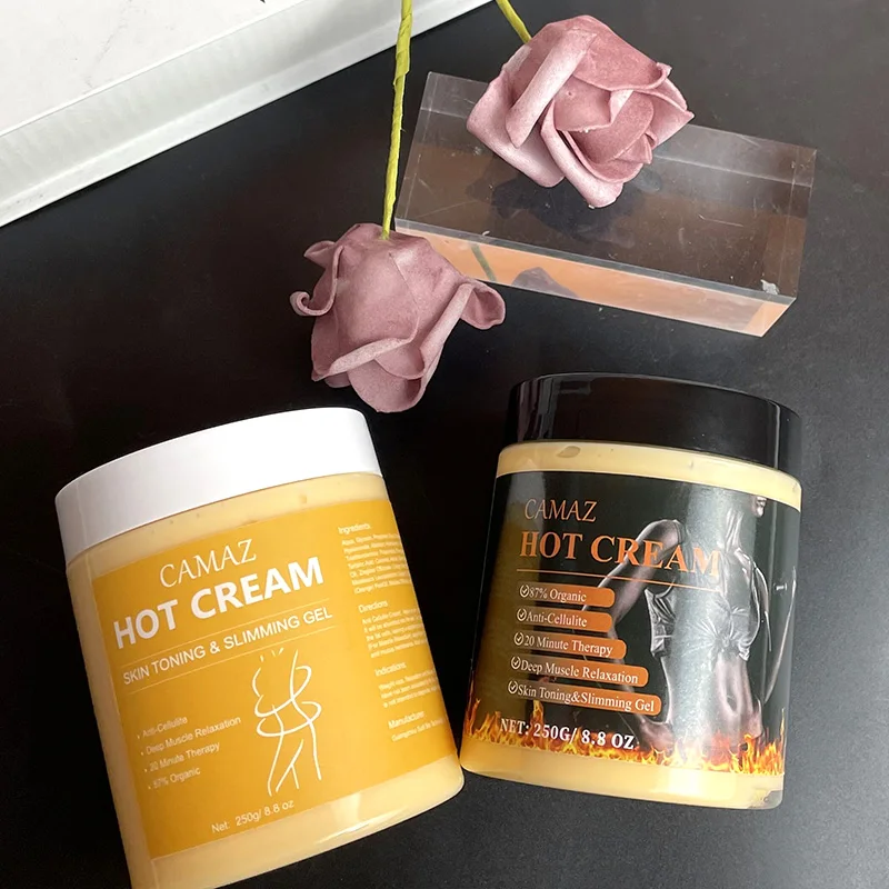 CAMAZ effective slimming cream Used after yoga fitness fat burning slim hot cream legs and hands slimming cream legs and hands