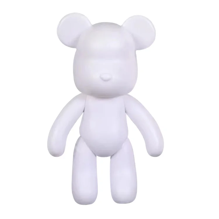 Fashionable PVC Injection Molded Animation violent bear The Realistic 3D Plastic Doll Toys