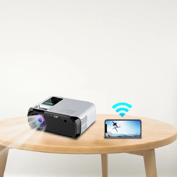 3d Mapping Projector Wireless  Led Projector 7000 Lumens 720p Projectors for Merry Christmas Home Theater Android 9.0