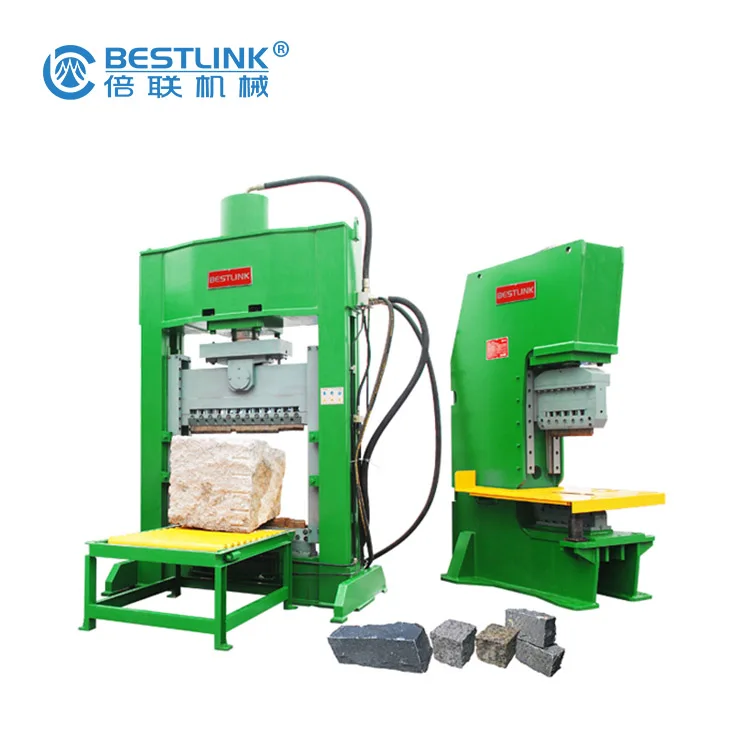 Hydraulic Artificial Cube Stone Splitting Machine