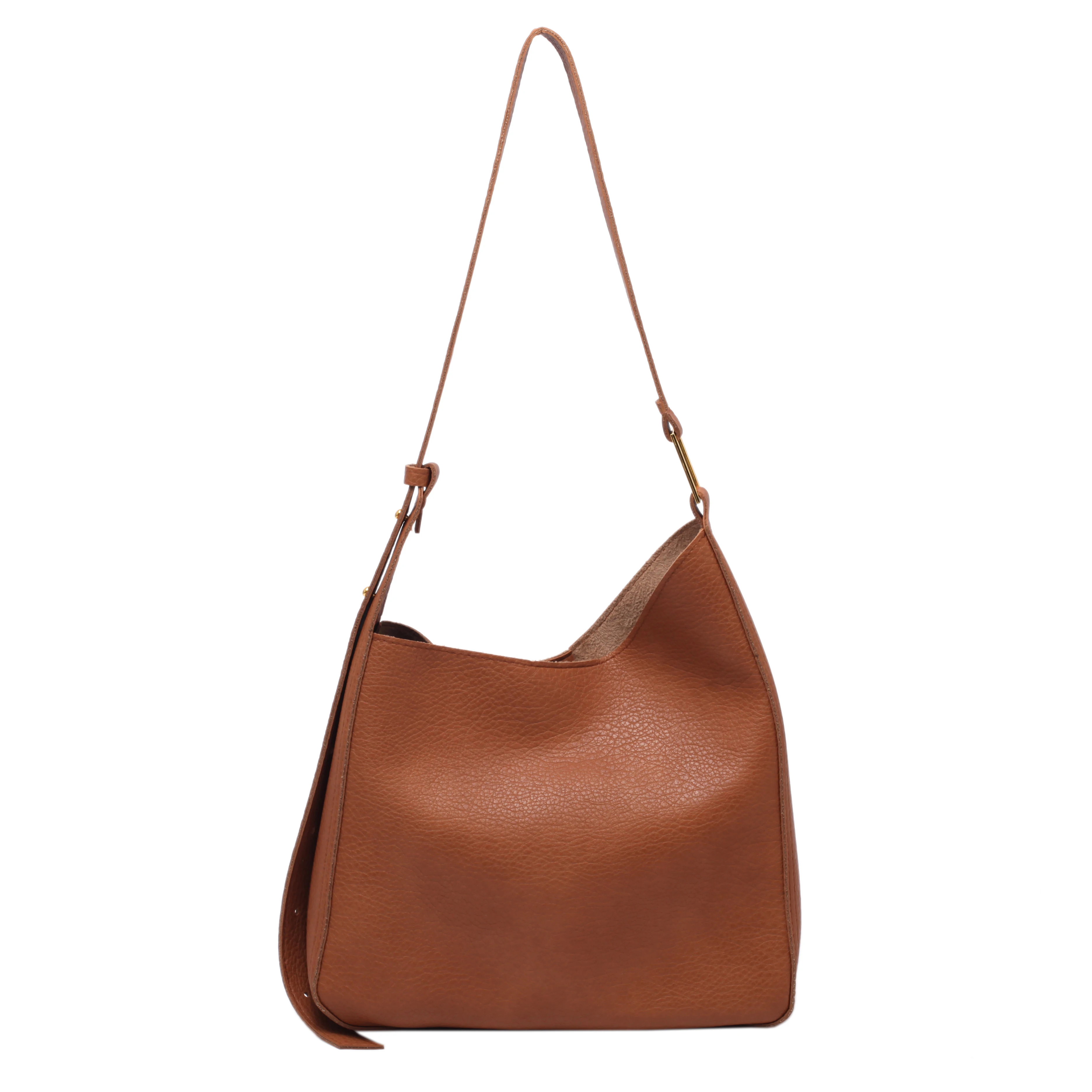 Модная женская сумка через плечо, Большая вместительная сумка на плечо, зернистая искусственная кожа, сумка-тоут для женщин