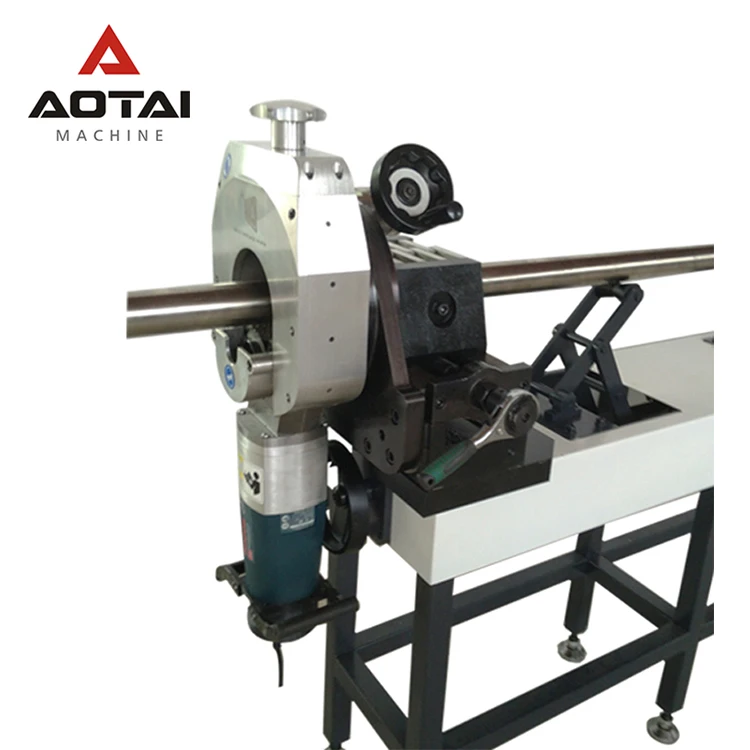 AOTAI OSG-120 BOSCH electric motor manual orbital pipe saw blade cold cutting machine
