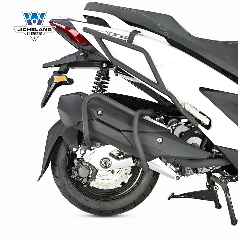 JICHELANG for KYMCO ST250 Motorcycle Accessories Carbon Steel Material Crash Bar non-destructive modified protective bars