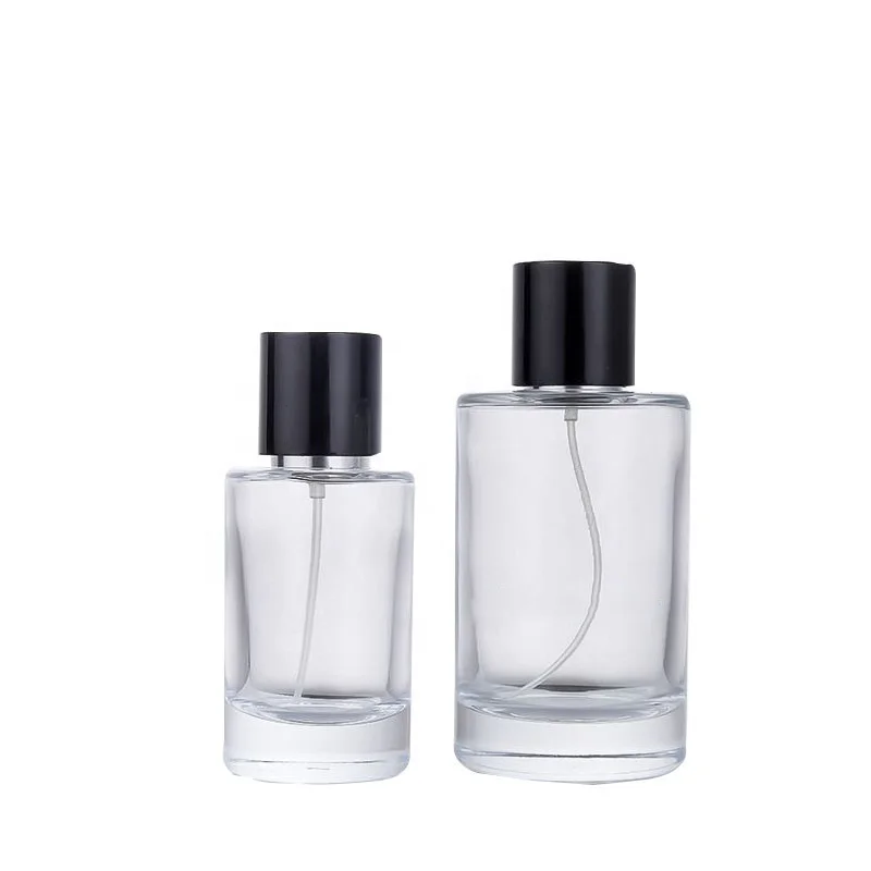 Byron Flacon Parfum Vide Customised Elegant Modern Designer Empty Luxury Perfume Glass Bottles 100ml  With Sprayer