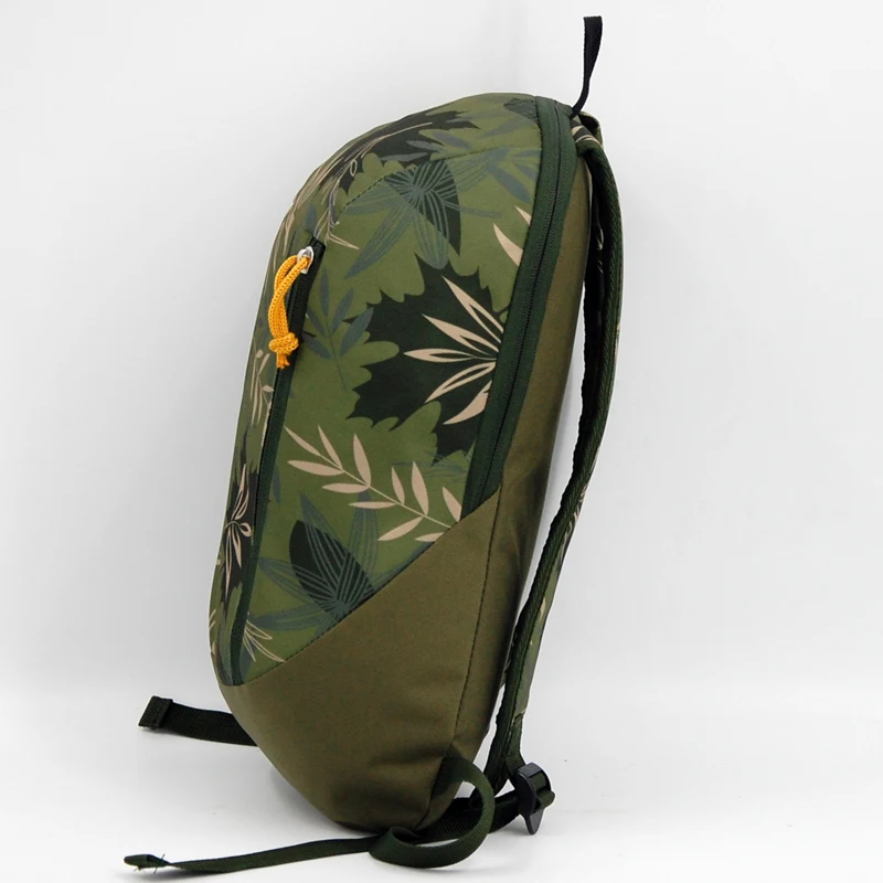 Simple leisure backpack travel lightweight polyester backpack bag