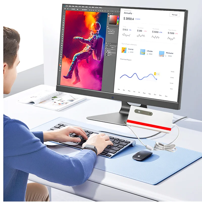 Настольный процессор I7 I9 с аккумулятором 24/27 дюймов, 16 ГБ, 32 ГБ