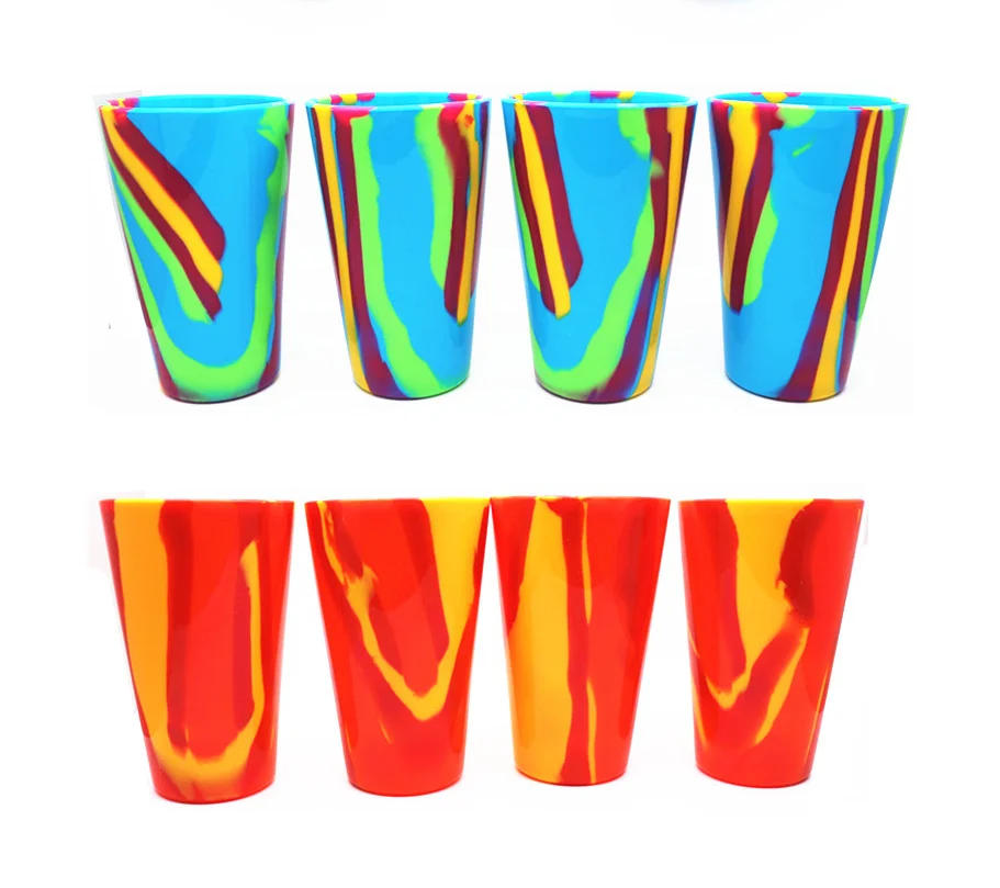 
2021 New Design ShuoJia Factory Wholesale Unbreakable Collapsible Silicone Food Grade Cup Drinking Water Cup With Custom Logo 