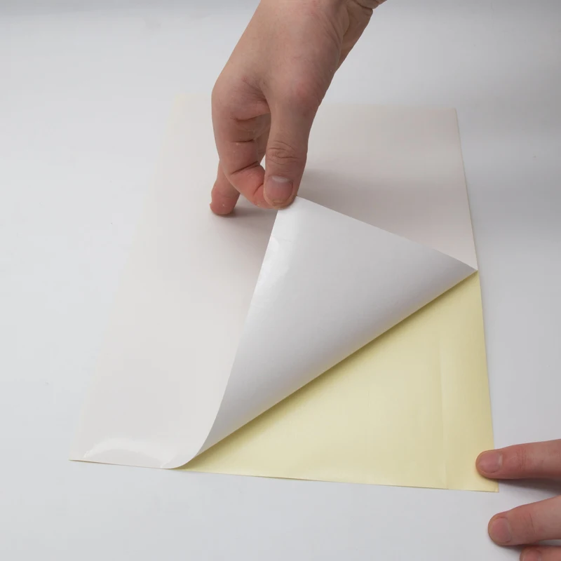 
Hot Sale Cast Coated Paper Label Sticker Self Adhesive Glossy Paper For Laser Printing 