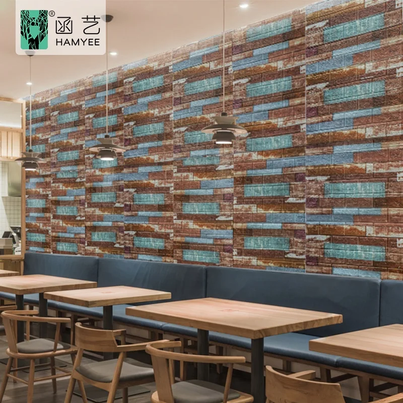 China factory universal soft panel sticker 3d wallpaper sticker interior decoration