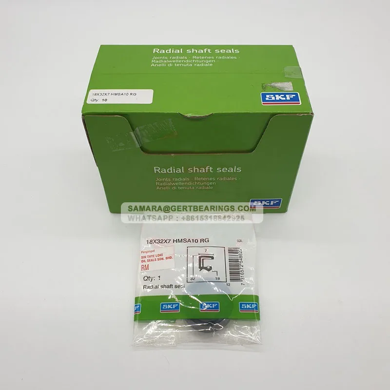 Оригинальный SKF сальник 18X32X7 HMSA10 RG индивидуальные Уплотнители для радиального вала