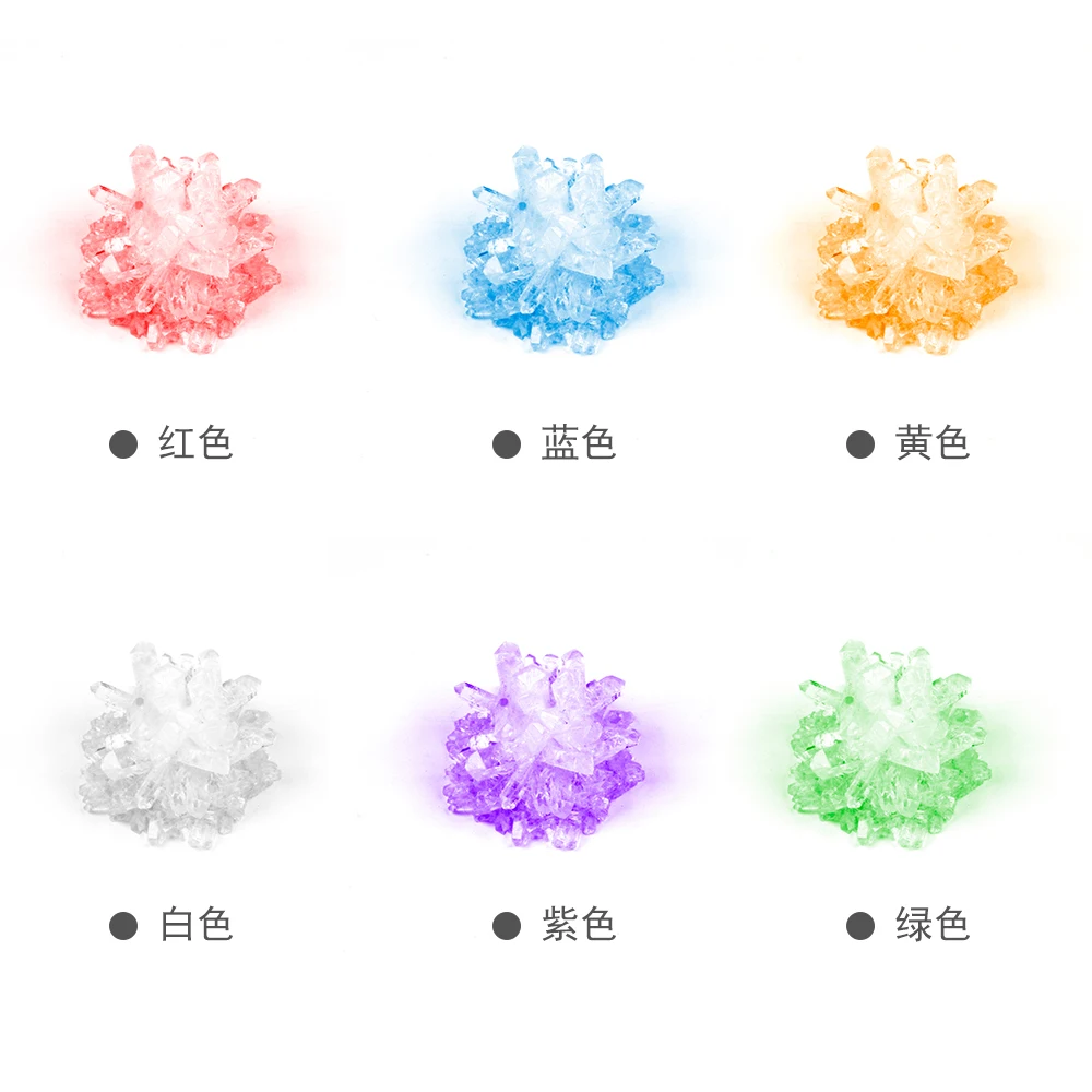 Science Kits Toy Crystal Growing Experiment Kit For Children Hot Sale Educational Kits DIY Crystal  In Stock