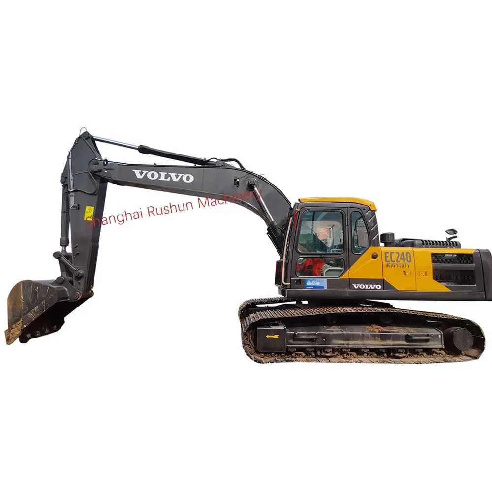 Прочный оригинальный экскаватор с низким расходом топлива Volvo EC240d 240 24 тонны гидравлическая техника экскаватор б/у Подержанные экскаваторы Volvo