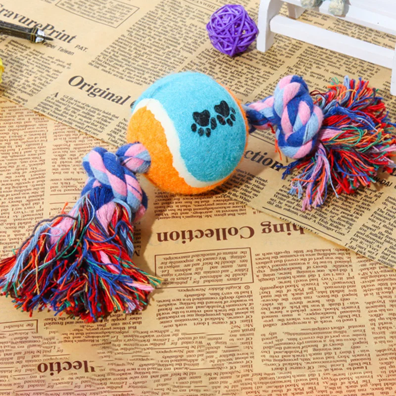 2022 Amazon Hot Sale New Cheap Cotton Rope Material Chew Toys Grinding Teeth Cleaning Teeth Toys Durable Dog Chew Toys