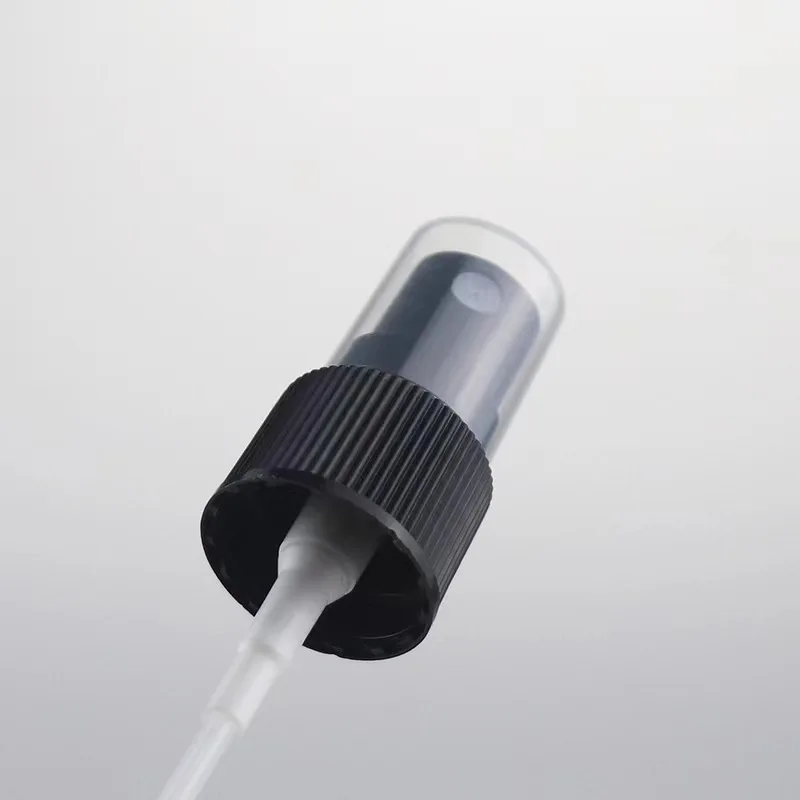 Shampoo bottle glass packaging bottle with wooden color pump cosmetic lotion serum container