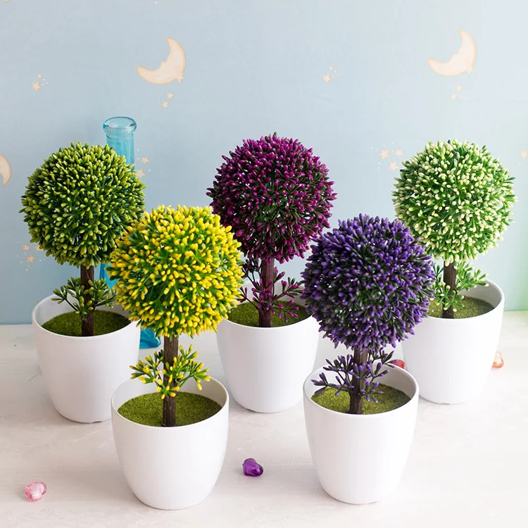 High quality artificial potted plants for home decorations and garden decorations