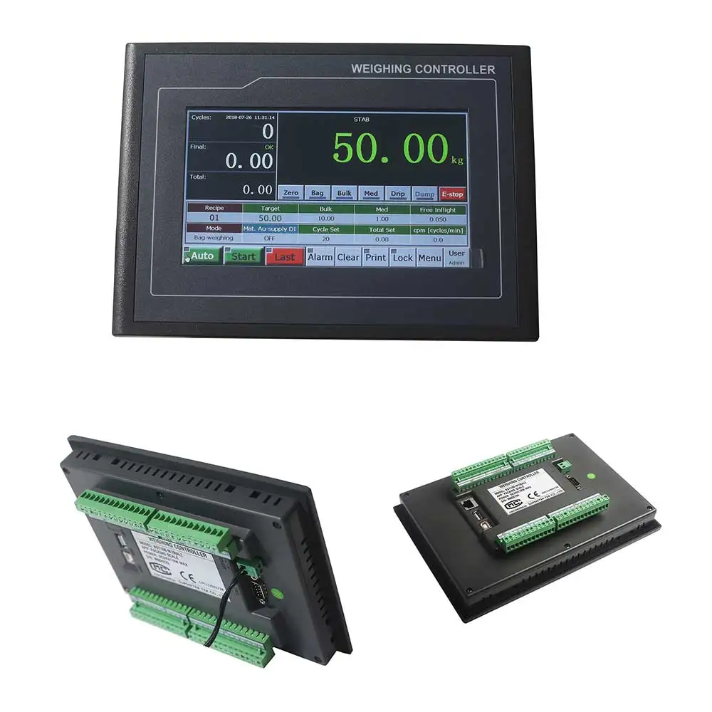 Industrial Smart Touch Weight Controls, High Resolution Coffee Packing Weighing Controller BST106-M10(AL)