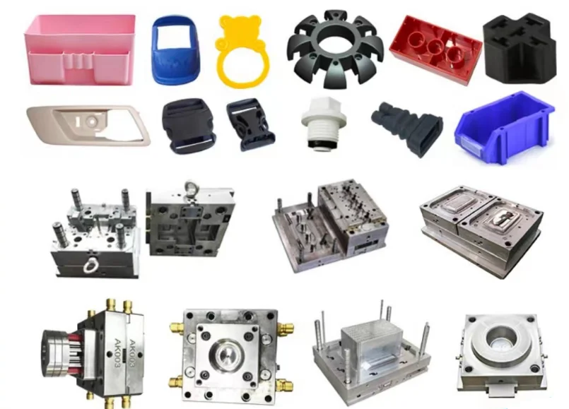 Silicone Material Plastic Injection Molding Parts Injection Mould Housing Product