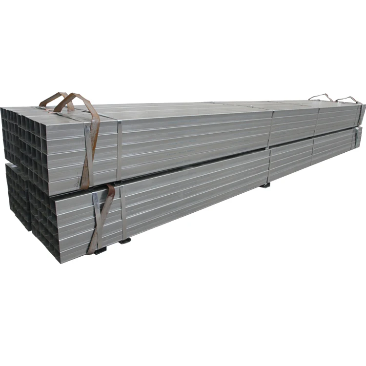 China Factory SHS RHS GI hot dip galvanized steel pipe