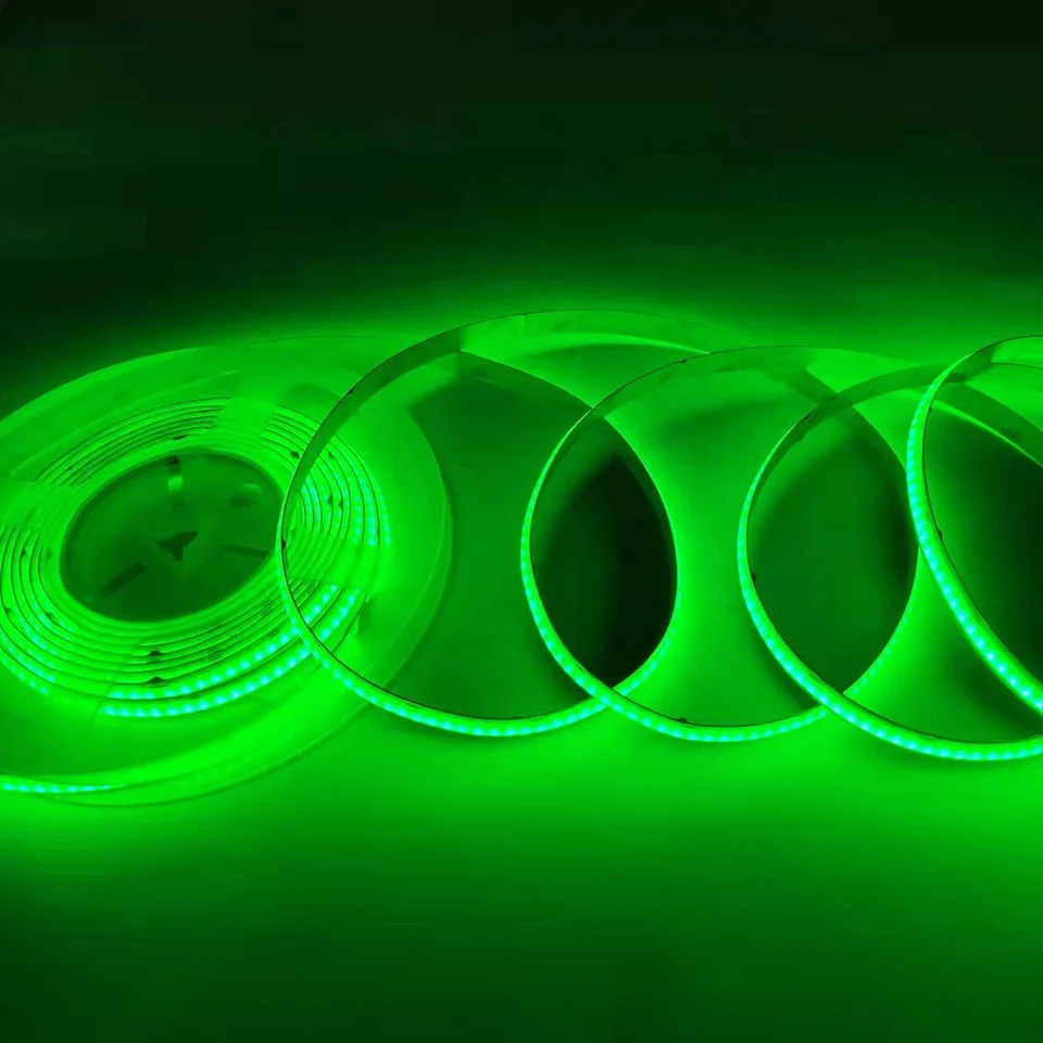 Уличное украшение высокого качества 12 в 24 В 576 светодиодов/м IP20 IP67 IP68 RGB COB умная Светодиодная лента