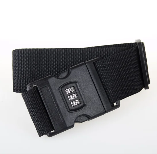 Travel Luggage Strap Adjustable Suitcase Packing Belt with TSA Combination Lock