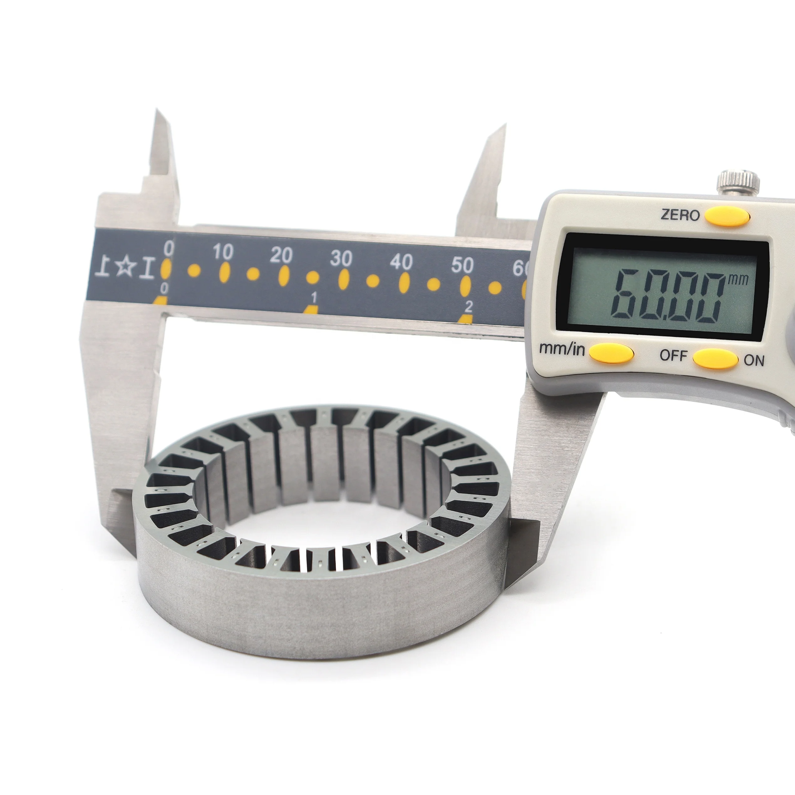 50mm bldc stator core 0.2/0.35mm silicon steel stamping motor stator 24 tooth stator Accessory supplier