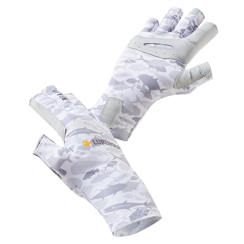 Chinese Manufacturer Custom Made Sunscreen Fishing Winter Gloves