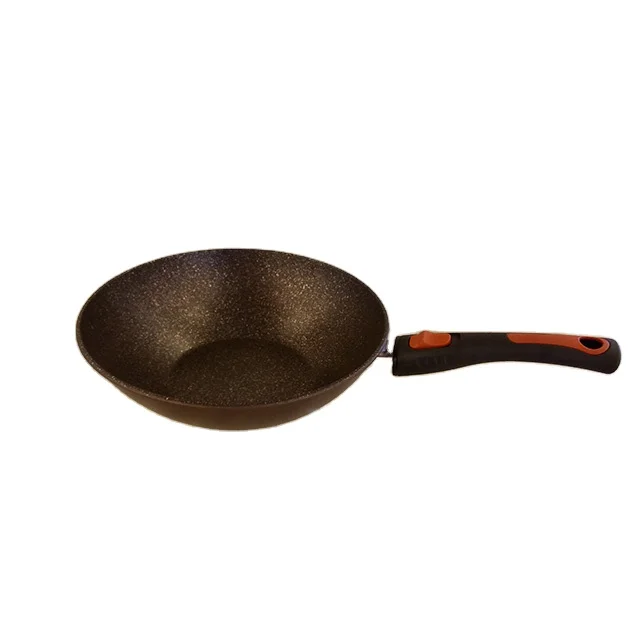 Сковорода алюминиевая антипригарная со съемной