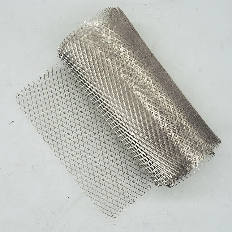 99.99% Pure Sliver Woven Wire Mesh Silver Expanded Metal Mesh