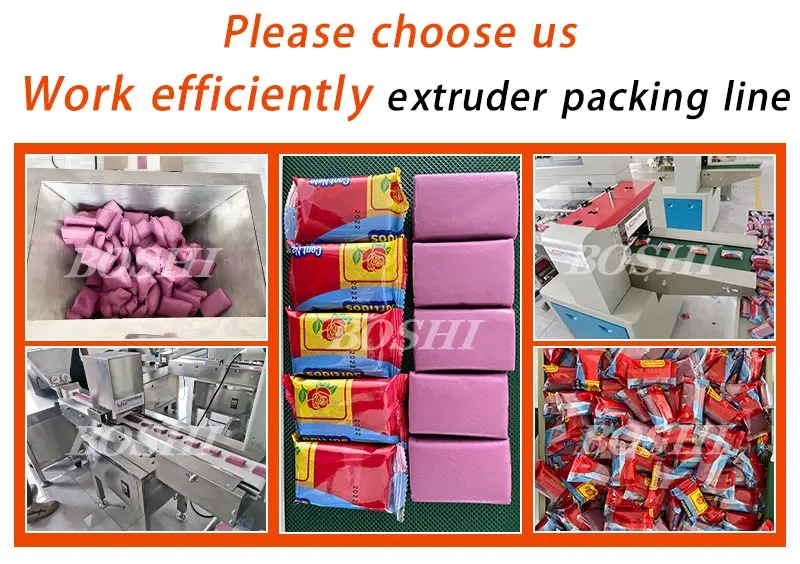 Cutting machine for plasticine extruder machine energy bars playdough play dough clay extruder machine