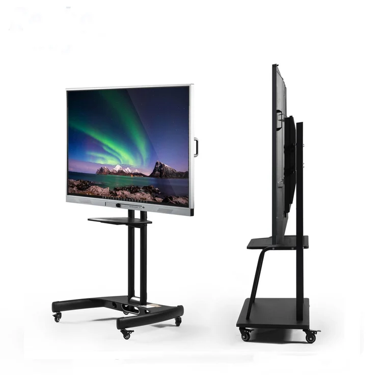 
65 75 86 100 Inch Multi Touch Screen All In One Pc Interactive Flat Panel For Education 