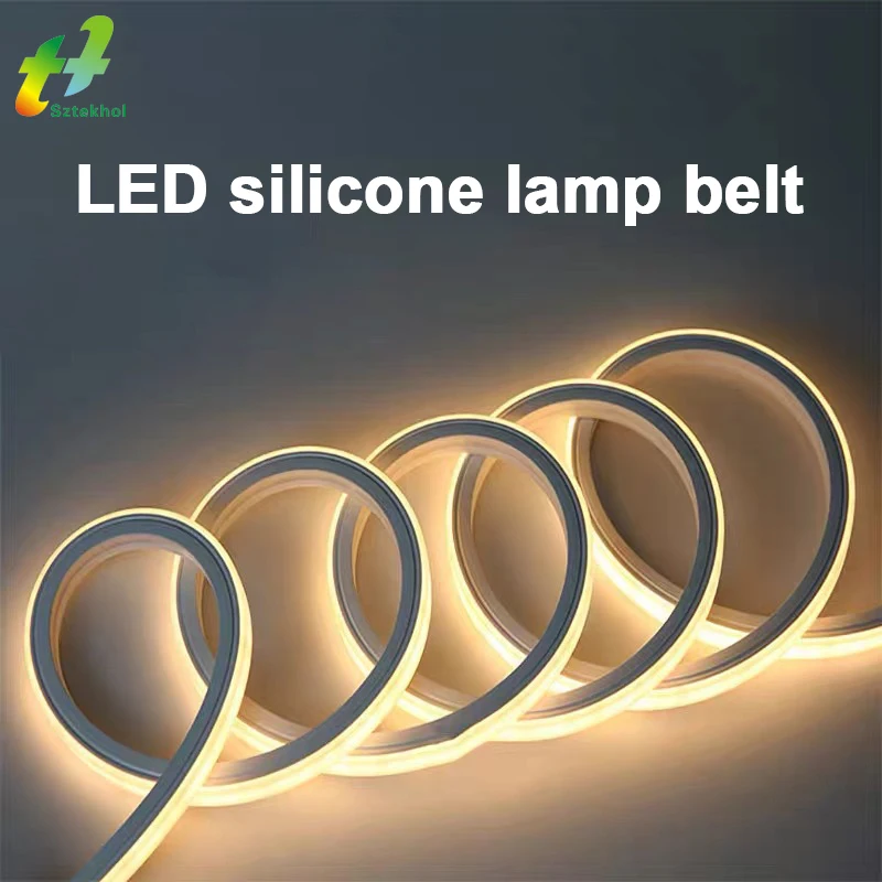 Ceiling Led Neon Strip Light Ip67  Lamp Flexible Led Neon Strip Light Rope Flex Tira Led Neon Light